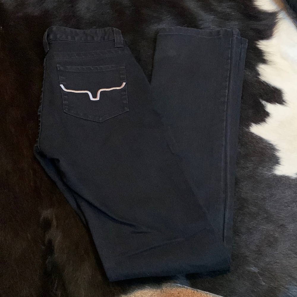 Kimes Ranch Jeans - black straight leg